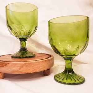 Vintage goblet set